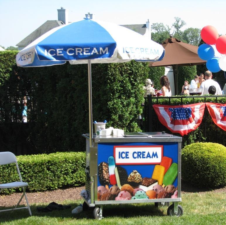 Ice Cream/Italian Ice Cart Image